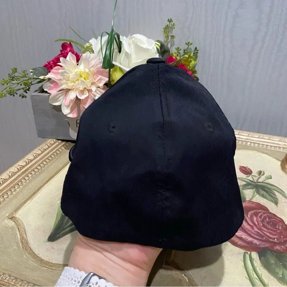 Alpinestars Vintage Flex Fit Black Cap Unisex Sz S/M